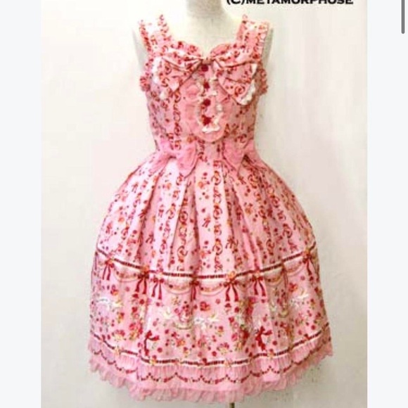metamorphose Dresses & Skirts - Meta Sweet Lolita pink jumperskirt